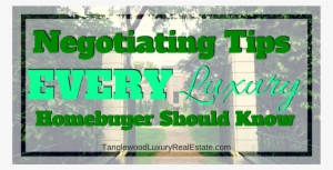 Negotiating Tips For Houston Luxury Homebuyers - Fête De La Musique
