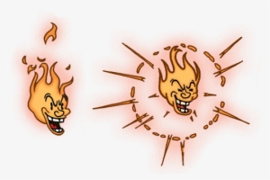 Pyro Head Sprite - Cuphead Rugged Ridge Enemies