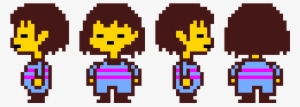 Frisk Sprite Sheet No Walking Sprites Pixel Art Maker - Undertale Frisk Sprite
