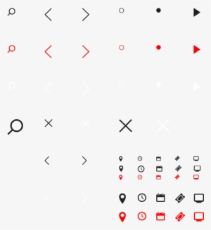 Icons-sprite - Carmine