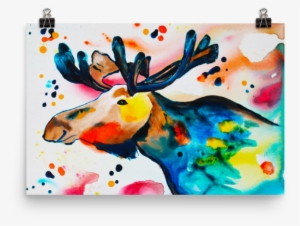 Moose • Art Print - Art