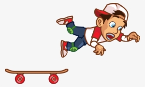 Falling3 - Skateboard Deck