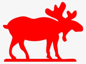 Red Moose Clip Art - Moose Clip Art