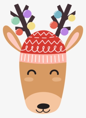 Christmas Moose Christmas Cartoon Transparent - Christmas Day