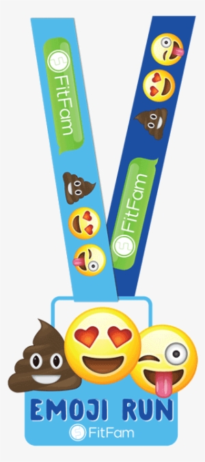 Emoji Run Finisher - Medal