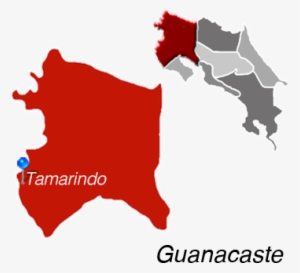 Tamarindo Town Map - Cañas Costa Rica Map