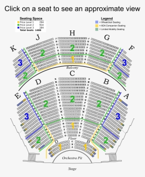 Standard Seating Chart
