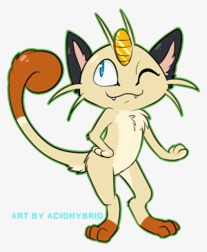 Meowth Boopie - Cartoon