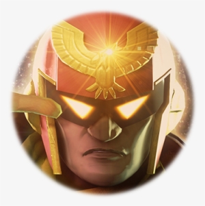 Falcon Icon - Super Smash Bros. For Nintendo 3ds And Wii U