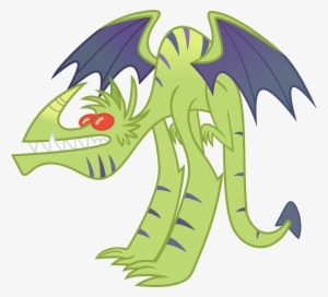 Lanky The Lime Green Dragon By Pink - Dragon Selenaede Base Pony