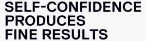 Self-confidence - Compare Yourself Against The Progress You Ve Made