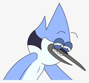 Happy Mordecai - Mordecai Regular Show Face