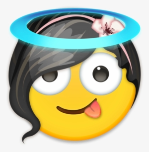 Emoji Crazy Angel Flowergirl - Emoji