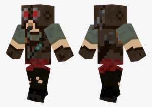 Mordecai - Green And Black Minecraft Skins