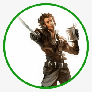 Mordecai Flamehammer - Human Fighter Rogue Pathfinder