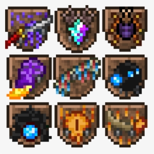 Terraria King Slime Png - Terraria Spirit Mod Trophies