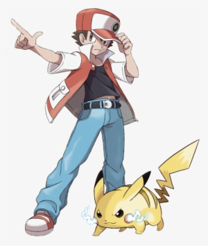 Red Gen I Remastered - Pokemon Trainer Red Concept Art