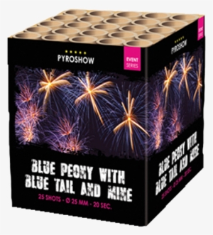 Pro Range Blue Peony With Blue Tail & Mine By Zeus - Blue