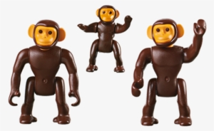 Playmobil Chimpanzee Family - Playmobil - Zoo Theme - Chimpanzee Family