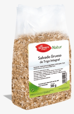 Salvado De Trigo Grueso , 300 G - Salvado De Trigo Grueso