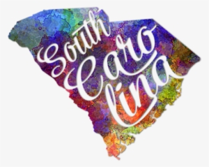 Click And Drag To Re-position The Image, If Desired - Watercolor Picture Of South Carolina
