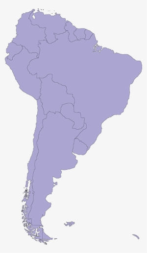 Simple South America Outline