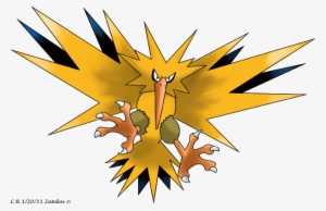 Zapdos Is One Of The Three Winged Mirages Along With - Shiny Zapdos