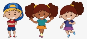 Group Of Vector Preschoolers - Preschool Vector Png