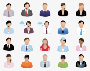 Business People Vector Image - Business People Vector Icon Set