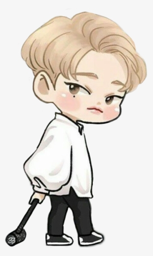 Got7 Fanart, Kpop Fanart, Got7 Funny, Decorative Stickers, - Got7 Chibi Youngjae Chibi