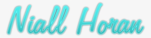 Texto Png ''niall Horan'' - Drawing