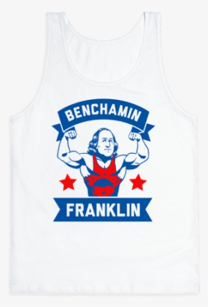 Benchamin Franklin Tank Top - George Washington Shake And Bake