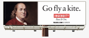 See The Ben Franklin Ingenuity Billboard And Pass It - Incredibles Billboard