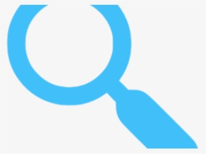Search Icon Blue - Circle
