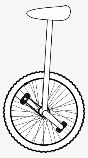 How To Set Use Unicycle Line Art Clipart