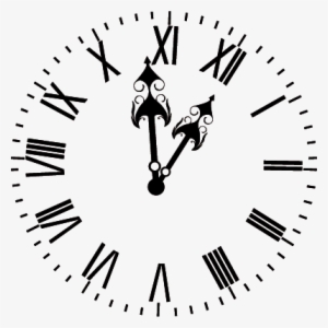 2019 New Year Clock Png Images Photo - Clock