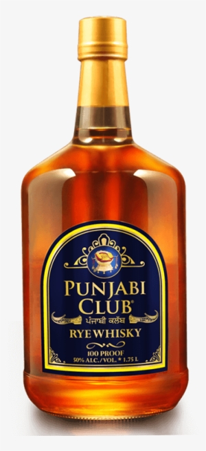 Punjabi Club Rye Whisky - Rye Whisky Bottle