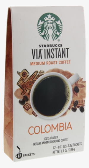 Starbucks Via Instant Medium Roast Coffee Colombia - Starbucks Via Instant