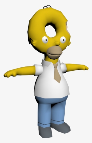 Pc Computer The Simpsons - T Pose Meme