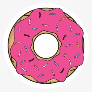 Donut Sticker Just Stickers Just Stickers - Donut Sticker Png