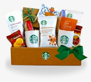 Starbucks Coffee And Cocoa Gourmet Gift Basket For - California Delicious Starbucks Coffee And Cocoa Gift
