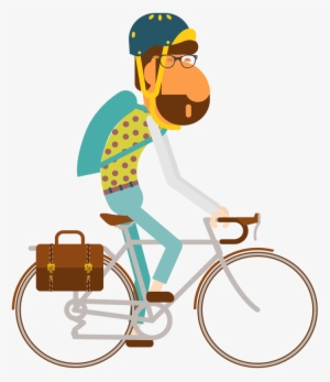 Clip Art Portfolio Categories Designshop Page A - Ride Bicycle Png Cartoon