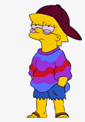 #simpsons #симпсоны #симпсон - Lisa Simpson Tumblr Transparent