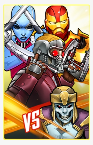 Peter Quill , Anthony Stark And Nebula From Marvel