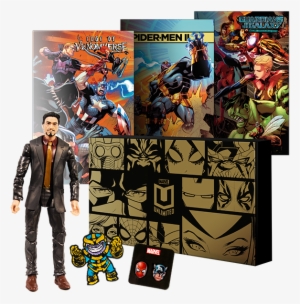 Marvel Legends Exclusive Tony Stark With Marvel Unlimited - Marvel Legends Sdcc 2018
