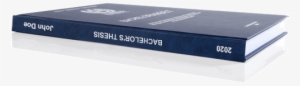 Leather Book Binding With Spine Embossing - Leather