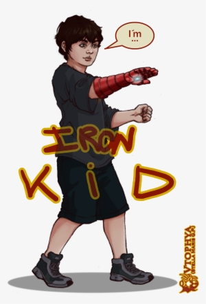 “chibi” Tony From “avengers Assemble” Season 2 Episode - Kid Tony Stark