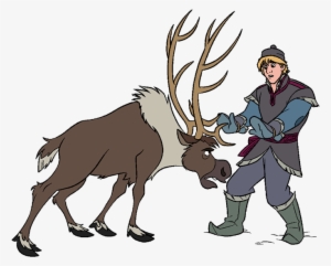 Disney Frozen - Sven And Kristoff Drawing