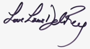 Lana Del Rey Signature - Overlays Lana Del Rey