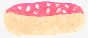 Donut Hand Painted Watercolor Transparent Gourmet Decoration - Watercolor Painting
